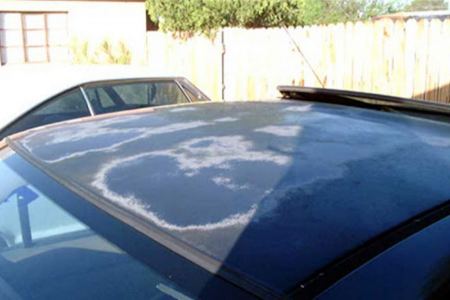 روشهای آفتاب سوختگی رنگ خودرو